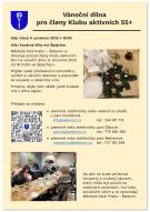  Vánoční dílna pro členy Klubu aktivních 55+ 1